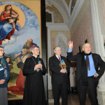Stefano Lucchini alla mostra “La Madonna di Foligno” di Raffaello