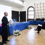 Stefano Lucchini in occasione del conferimento della Laurea Honoris Causa in Giurisprudenza dalla Link Campus University, il 26 gennaio 2022